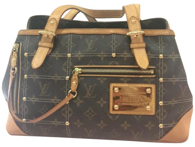 Louis Vuitton Limited Tote Multicolor Leather Satchel