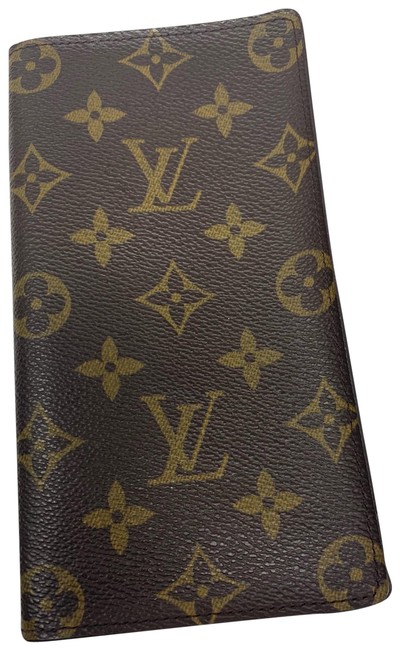 Louis Vuitton Long Monogram Checkbook Cover Bill Wallet