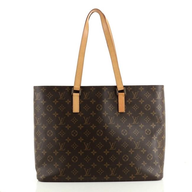 Louis Vuitton Luco Handbag Brown Monogram Canvas Tote