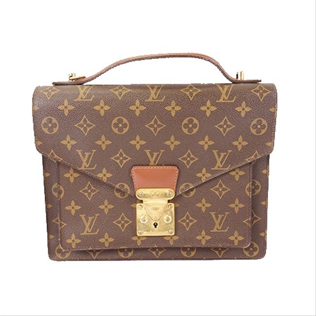 Louis Vuitton M51185 Women Handbag Monogram Satchel