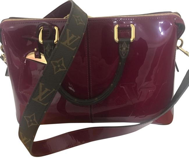 Louis Vuitton Miroir Magenta Patent Leather Tote