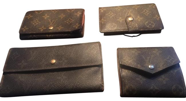 Louis Vuitton Monogram 4 Different Styles Bifold Wallet