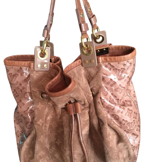 Louis Vuitton Bag Irene Monogram Coco Chocolate LeatherSuede Tote