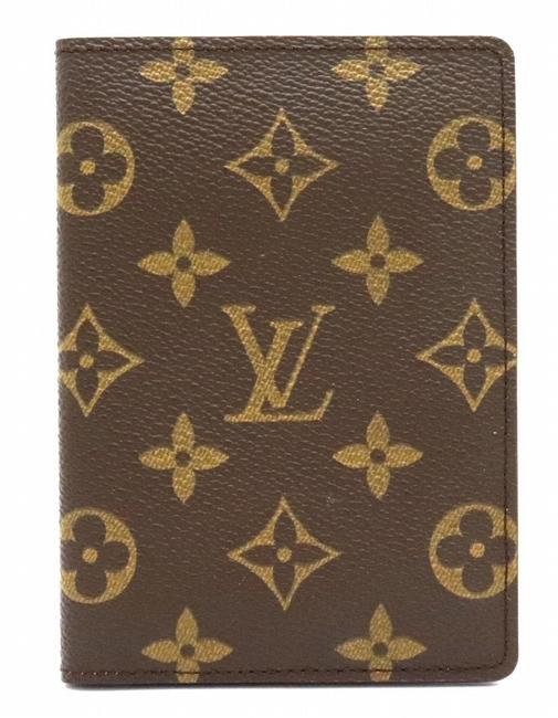 Louis Vuitton Monogram Monogram Couvertour Passport Cover Case M60181 Wallet