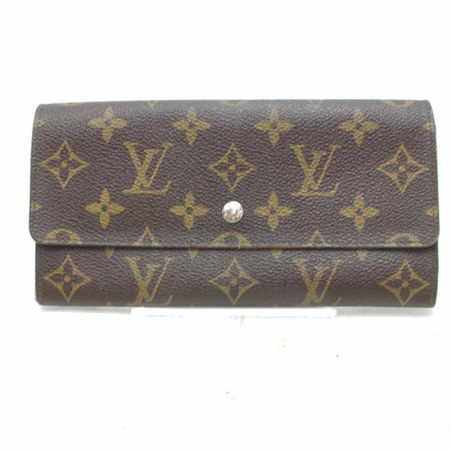 Louis Vuitton Monogram Portefeiulle Sarah Long Bifold Wallet