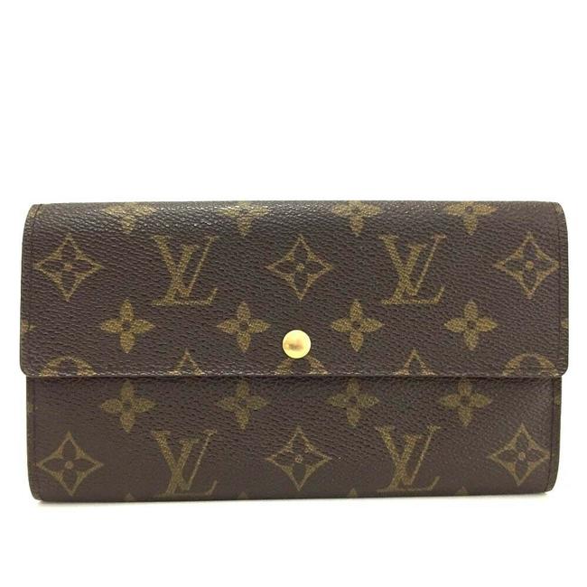 Louis Vuitton Monogram Portefeuille Sarah Long Bifold Wallet