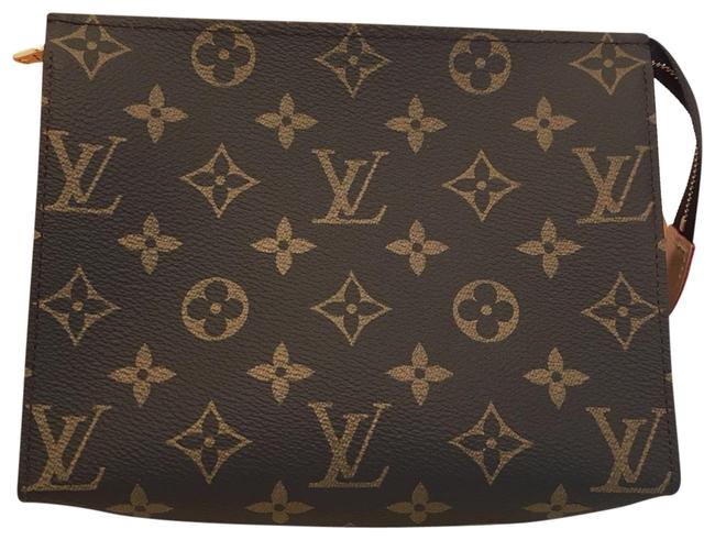 Louis Vuitton Monogram Toiletry 19 Canvas Clutch
