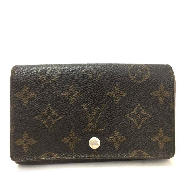 Louis Vuitton Monogram Tresor Porte Monnaie Bifold Wallet