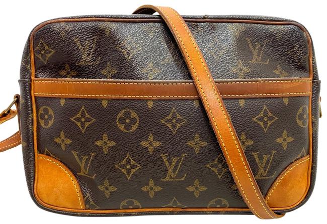 Louis Vuitton Monogram Trocadero Brown Canvas Cross Body Bag