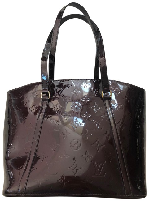 Louis Vuitton Monogram Vernice Purple Tote