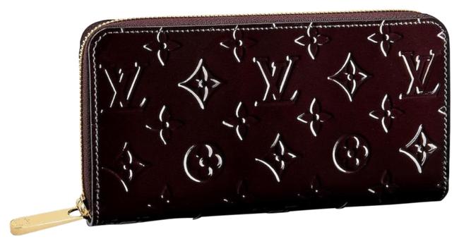 Louis Vuitton Monogram Vernis Leather Amarante Zippier Wallet