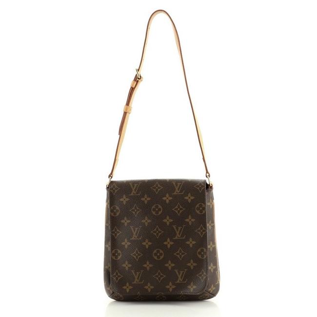 Louis Vuitton Musette Salsa Handbag Pm Brown Monogram Canvas Shoulder Bag