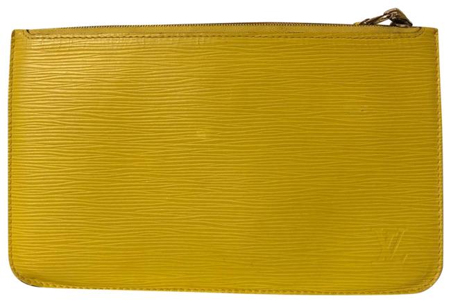 Louis Vuitton Neon Epi Leather Clutch