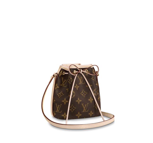 Louis Vuitton NeoNoe Nano Noe Brown Canvas Cross Body Bag