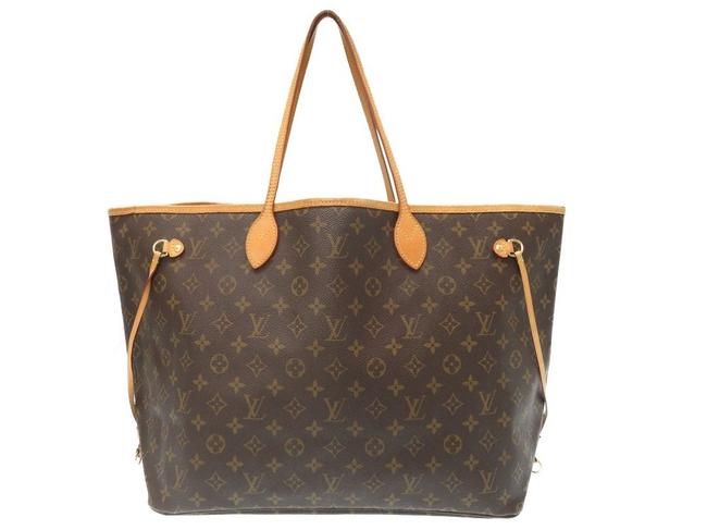 Louis Vuitton Neverfull Bag M40157 Lv 0098 Brown Monogram Monogram Tote