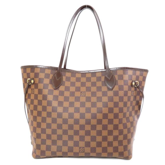 Louis Vuitton Neverfull Bag N41358 Mm Ladies Brown Damier Canvas Tote