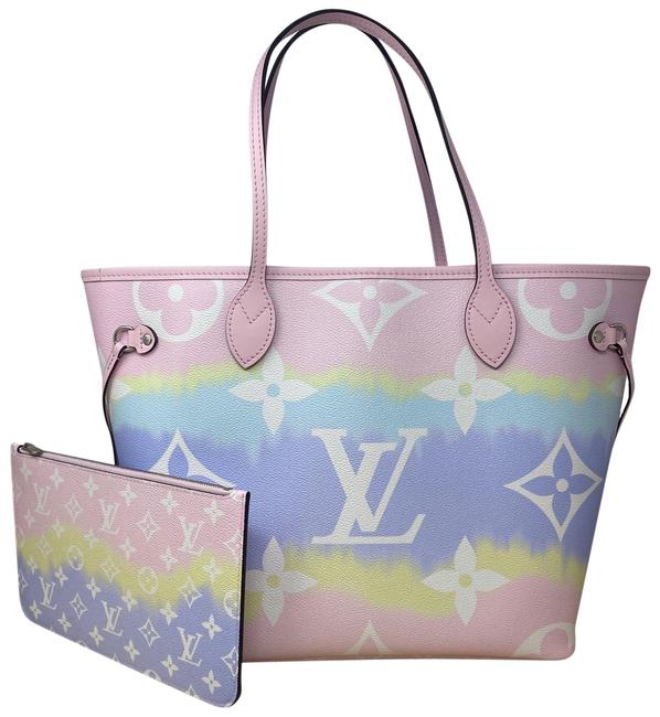 Louis Vuitton Neverfull Escale Mm Pastel Tote