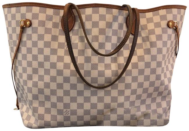 Louis Vuitton Neverfull Gm Damier Azur Canvas Tote