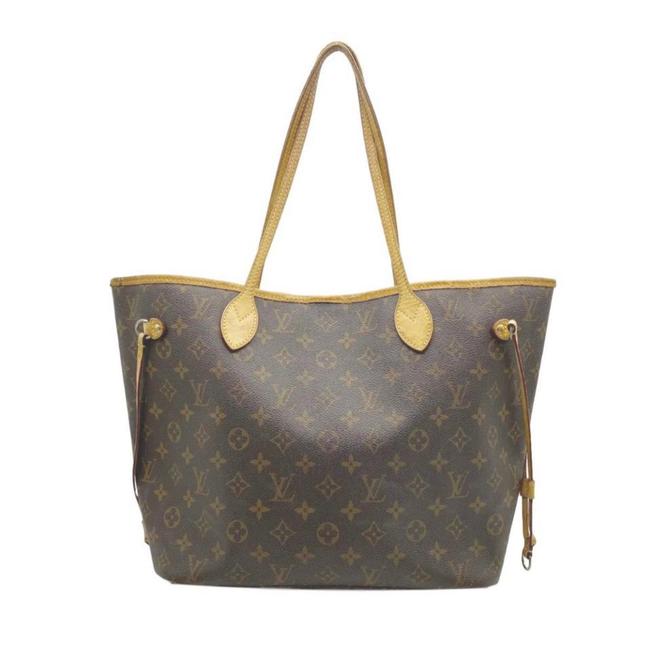 Louis Vuitton Neverfull Mm Coated Canvas Tote