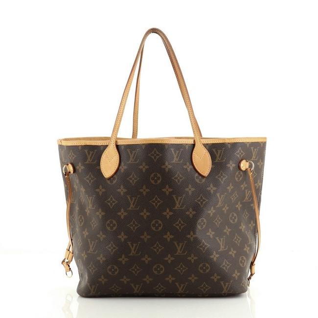 Louis Vuitton Neverfull Nm Monogram Canvas Mm Tote