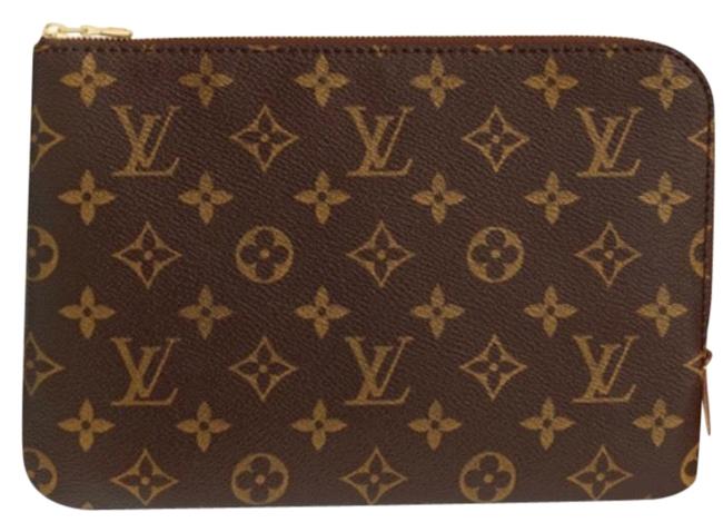 Louis Vuitton New Limited Edition Monogram Canvas Clutch