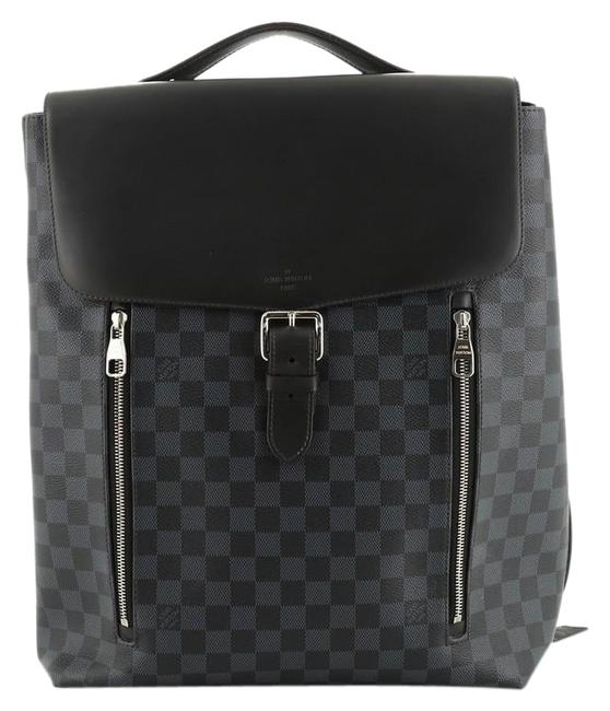 Louis Vuitton Newport Damier Cobalt Blue Coated Canvas Backpack