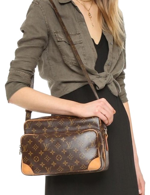 Louis Vuitton Nile #6249l23 Brown Cross Body Bag