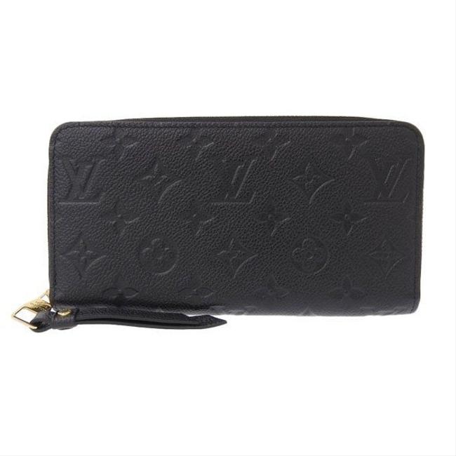 Louis Vuitton Noir Zippy Genuine Monogram Unplant Wallet