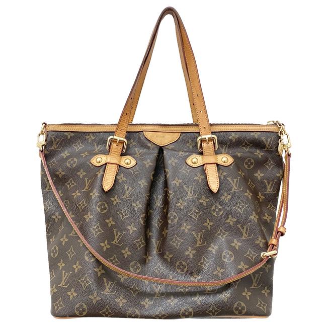 Louis Vuitton Palermo Brown Monogram Canvas Tote