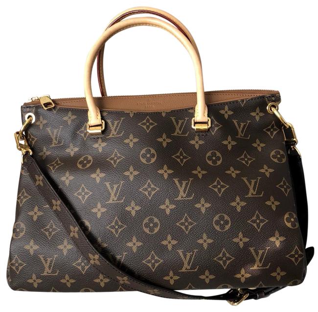 Louis Vuitton Pallas Mm Monogram Satchel