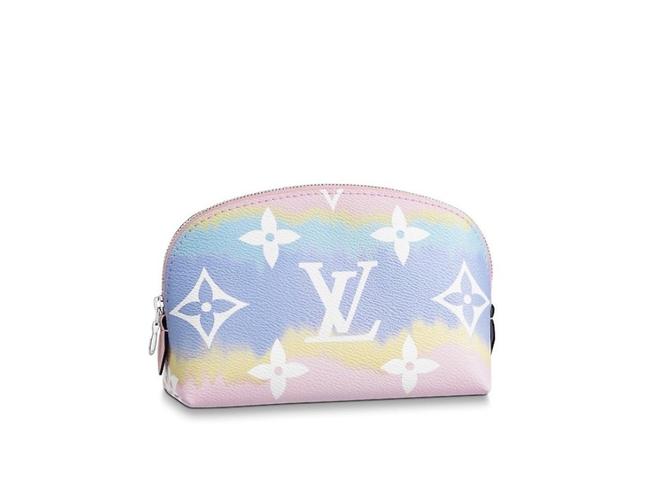Louis Vuitton Pink Cosmetic Pouch Escale Pastel Wallet