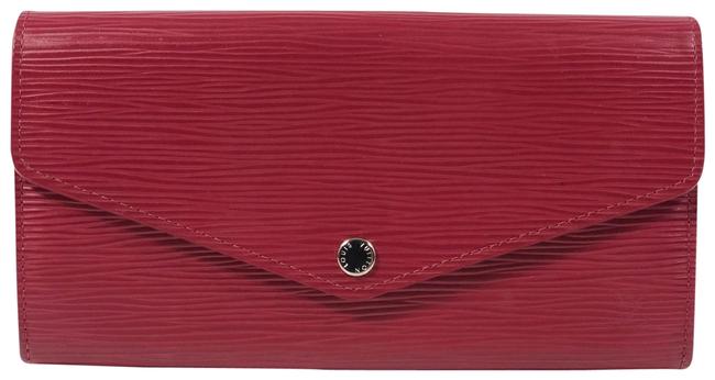 Louis Vuitton Pink Sarah In Fuchsia Wallet