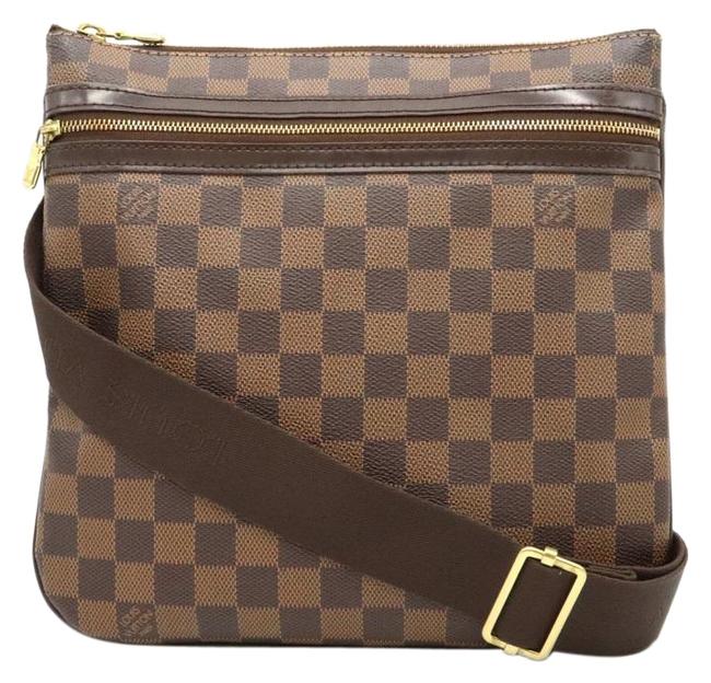Louis Vuitton Pochette Boss Fall N51111 Damier Canvas Pvc Shoulder Bag