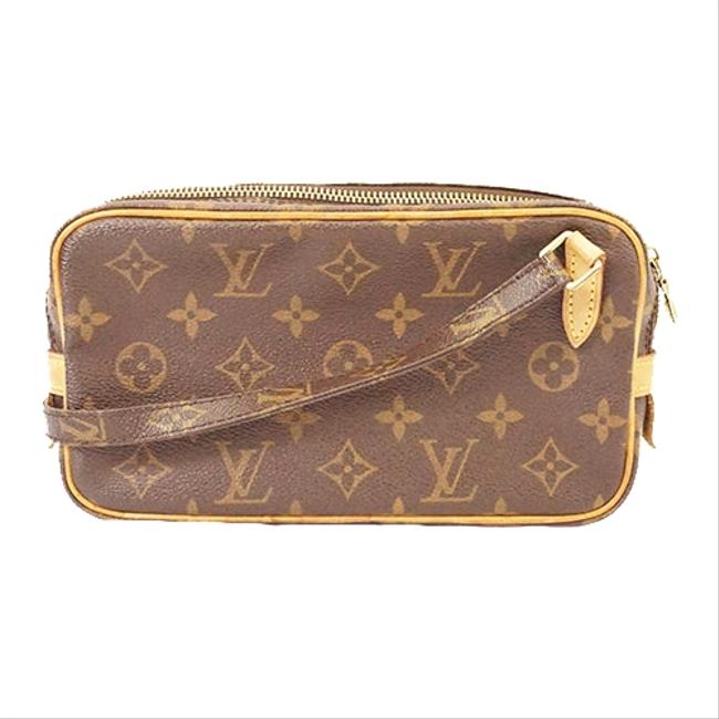 Louis Vuitton Pochette Marly Bandouliere M51828 Women Monogram Shoulder Bag