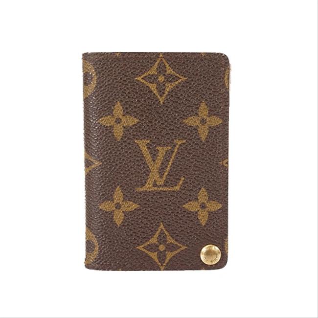 Louis Vuitton Porte Monogram Cartes Credite Pression M60937 Card Case Wallet