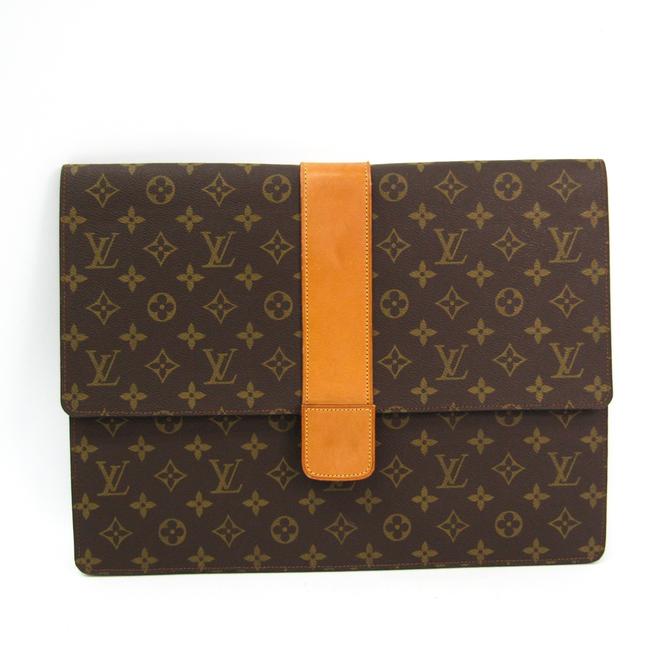 Louis Vuitton Posh Diplomat Homme 243 Unisex Document Case Monogram Clutch