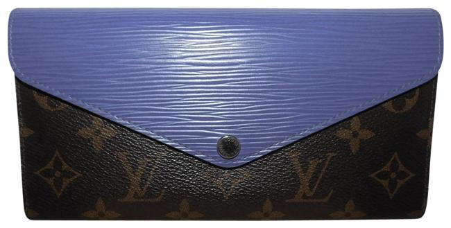 Louis Vuitton Purple Marie Epi Monogram Long Marie lou A341 Wallet