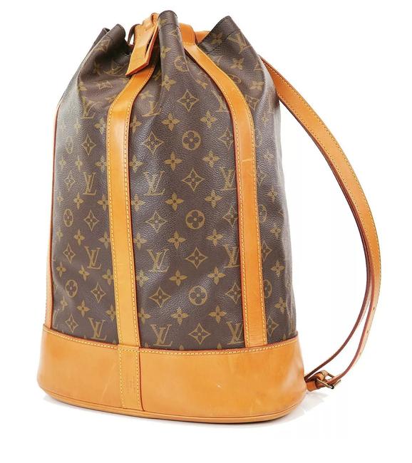 Louis Vuitton Randonne Gm Monogram Canvas Backpack