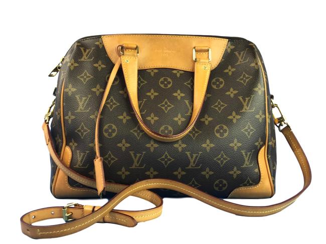 Louis Vuitton Retiro Brown Monogram Canvas Cross Body Bag