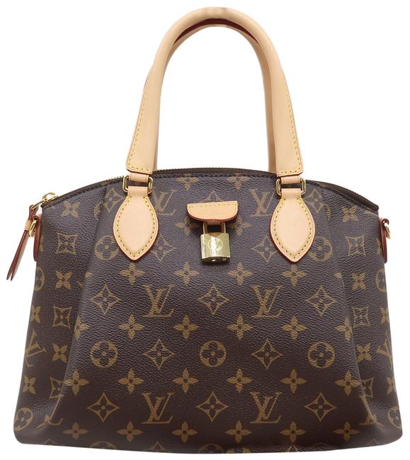 Louis Vuitton Rivoli Bb Monogram Brown Canvas Satchel