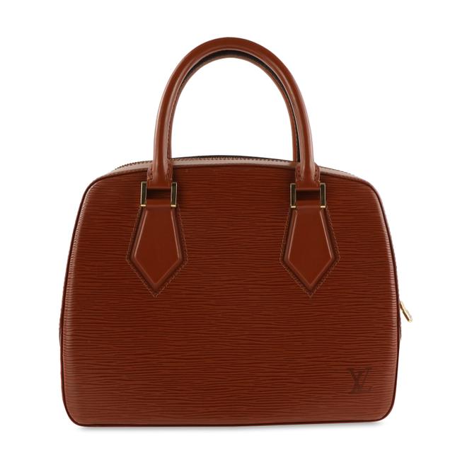 Louis Vuitton Sablons Brown Epi Leather Satchel
