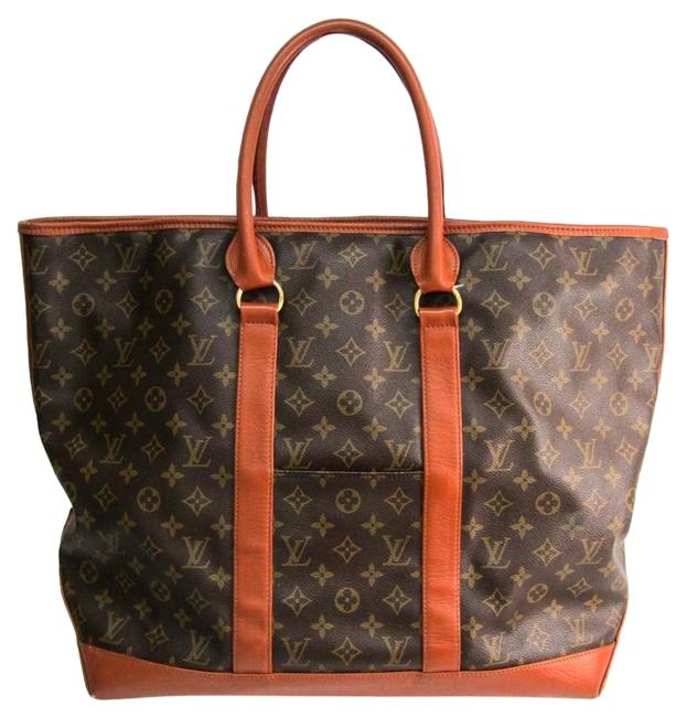 Louis Vuitton Sac Weekend M42420 Women Handbag Monogram Satchel