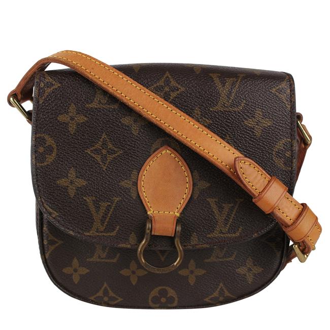 Louis Vuitton Saint Cloud Pm 8008 Brown Monogram Canvas Cross Body Bag