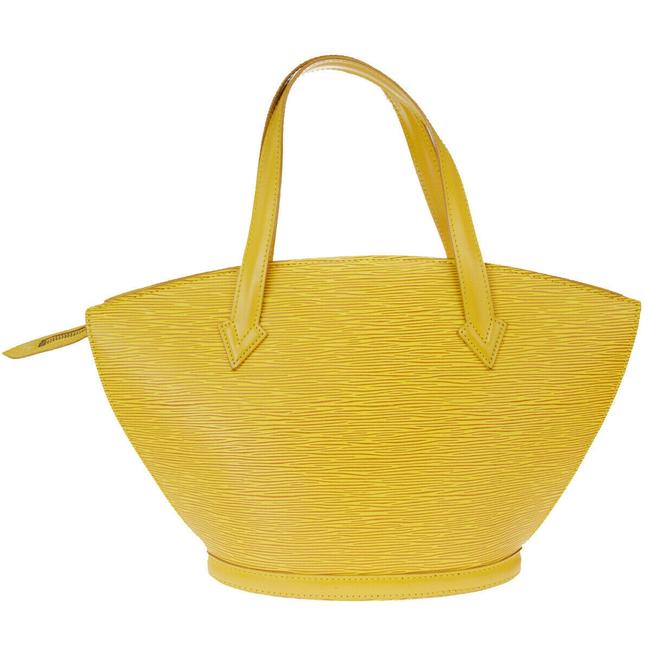 Louis Vuitton Saint Jacques Hand Yellow Epi Leather Tote