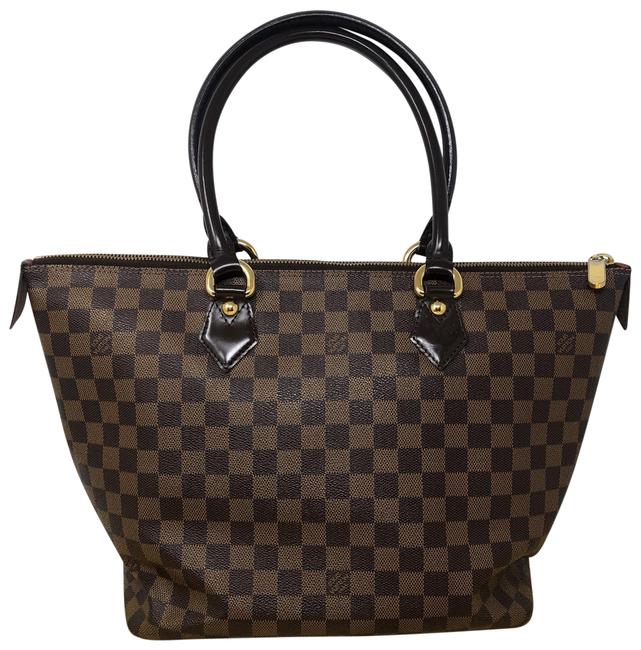 Louis Vuitton Saleya Mm In Damier Ebene Tote