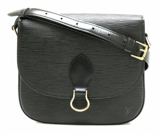 Louis Vuitton Sancure M52192 Black Noir Epi Leather Shoulder Bag