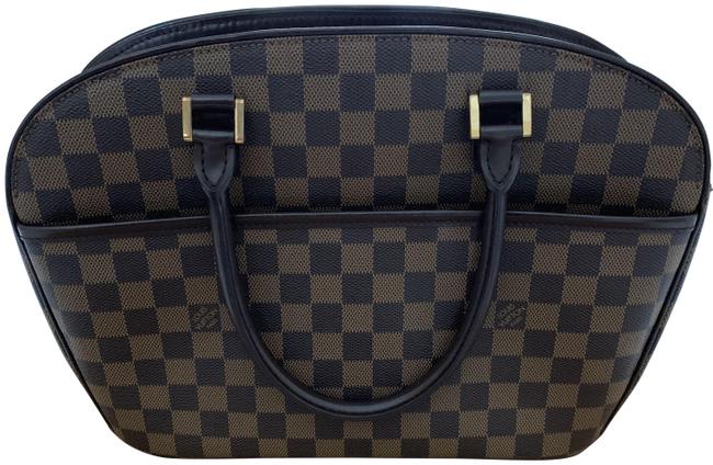Louis Vuitton Sarria horizontal Brown Damier Ebene Canvas Satchel