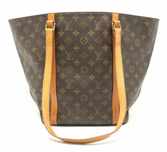 Louis Vuitton Shopping Tote M51108 Black Monogram Monogram Shoulder Bag