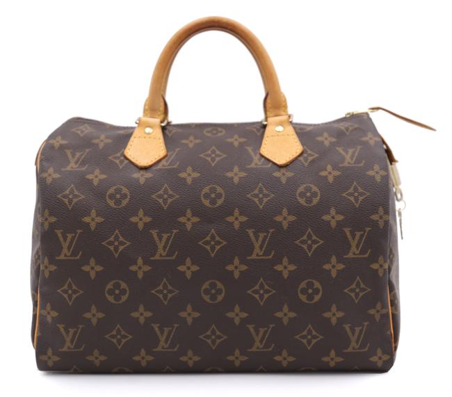 Louis Vuitton Speedy #2271 30 Monogram Canvas Satchel