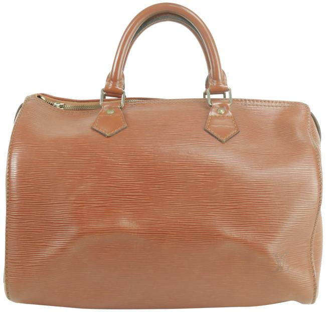 Louis Vuitton Speedy 30 18lk0102 Brown Epi Leather Satchel